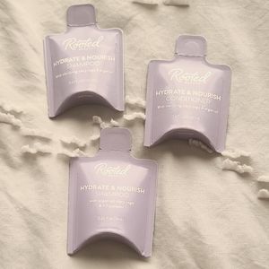 Rooted beauty shampoo and conditioner